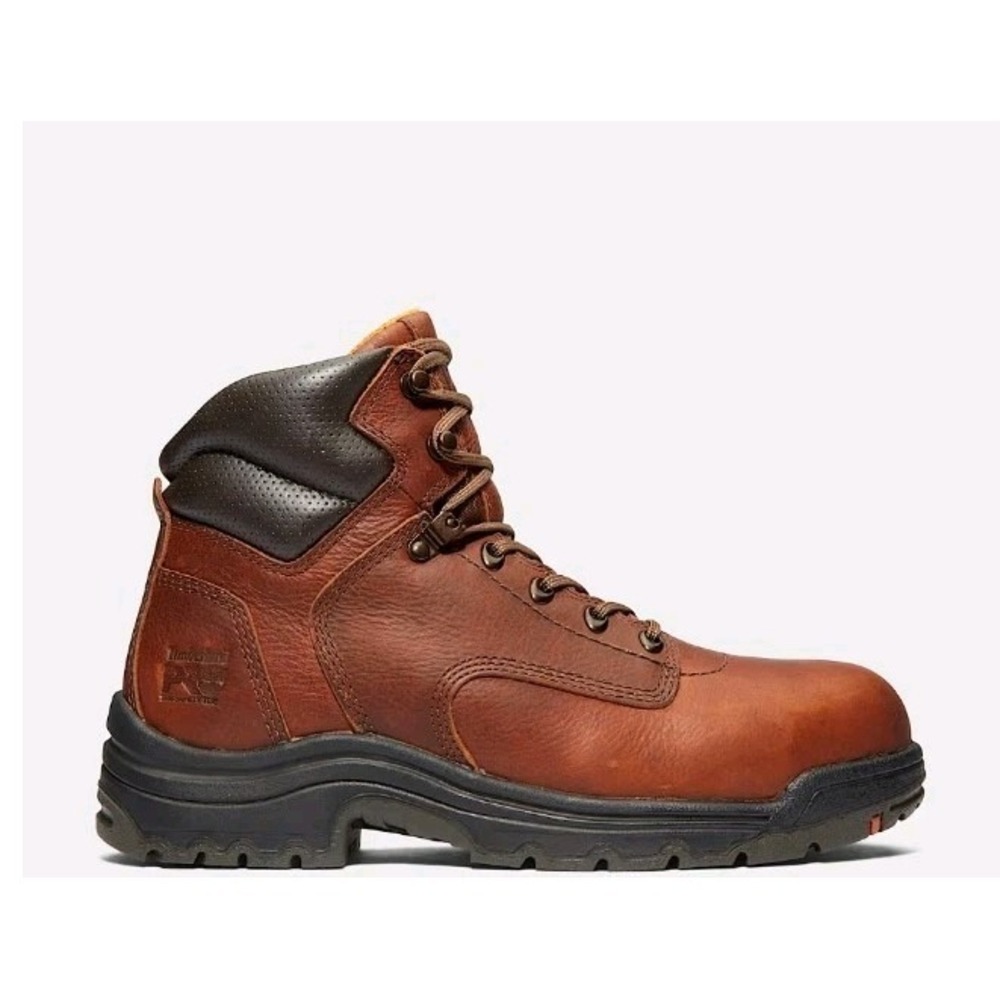 Timberland Pro TiTAN 6" Alloy Toe Work Boot Brown Size 9 Men NEW In Box